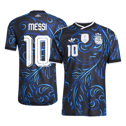 MESSI #10 Argentine Extérieur Maillot - Coupe du Monde 2026 Noir Joueur