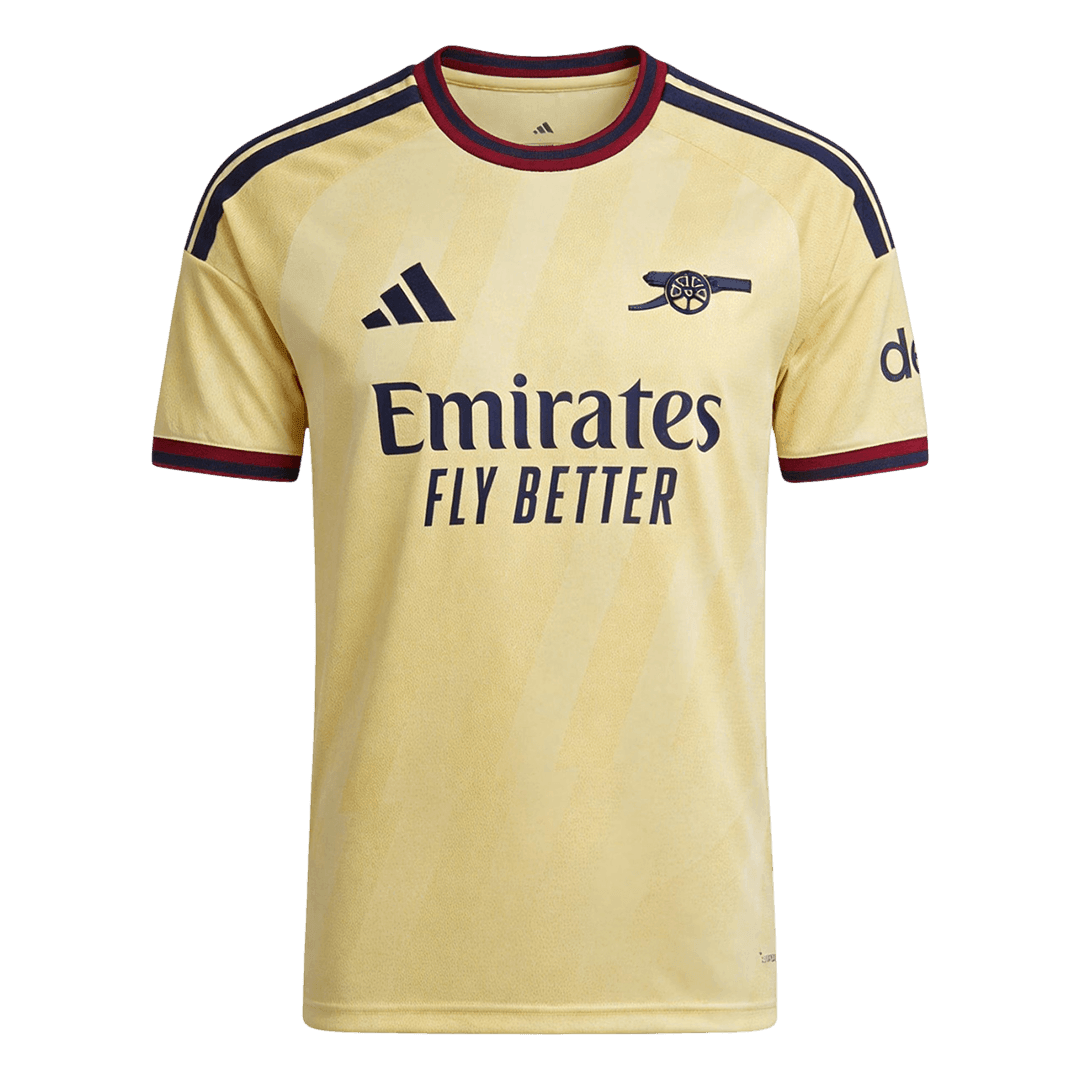 GYÖKERES #14 Arsenal Third Maillot 2026/27 Jaune Joueur - UCL