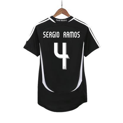 SERGIO RAMOS #4 Retro Real Madrid Uit Thuisshirt 2006/07