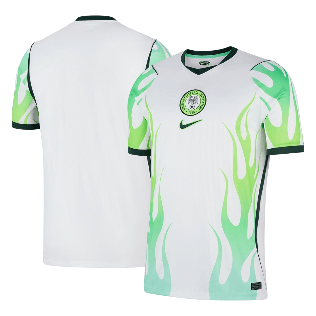 Nigeria Extérieur Maillot - Coupe du Monde 2026 Blanc Joueur