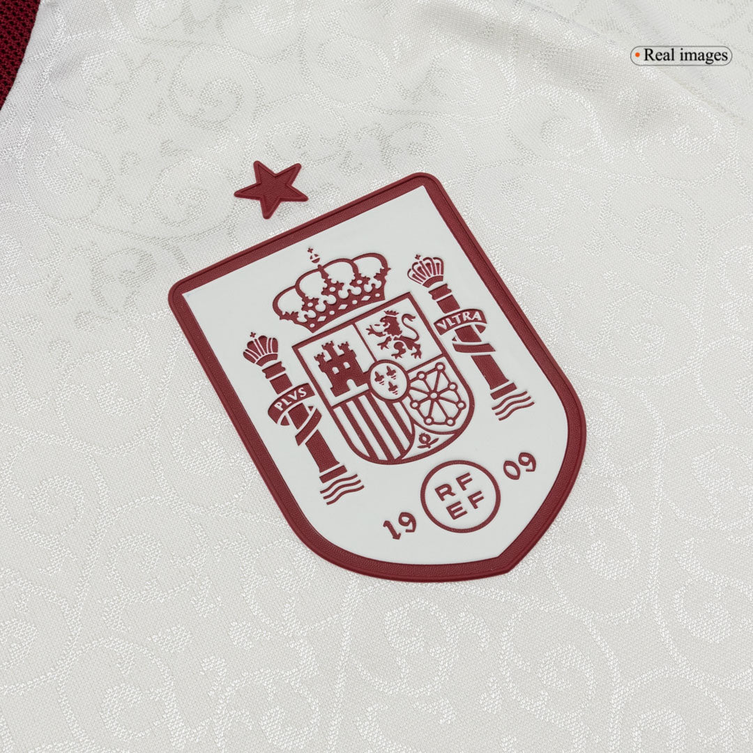 RODRIGO #16 Espagne Extérieur Maillot - Coupe du Monde 2026 Blanc Joueur