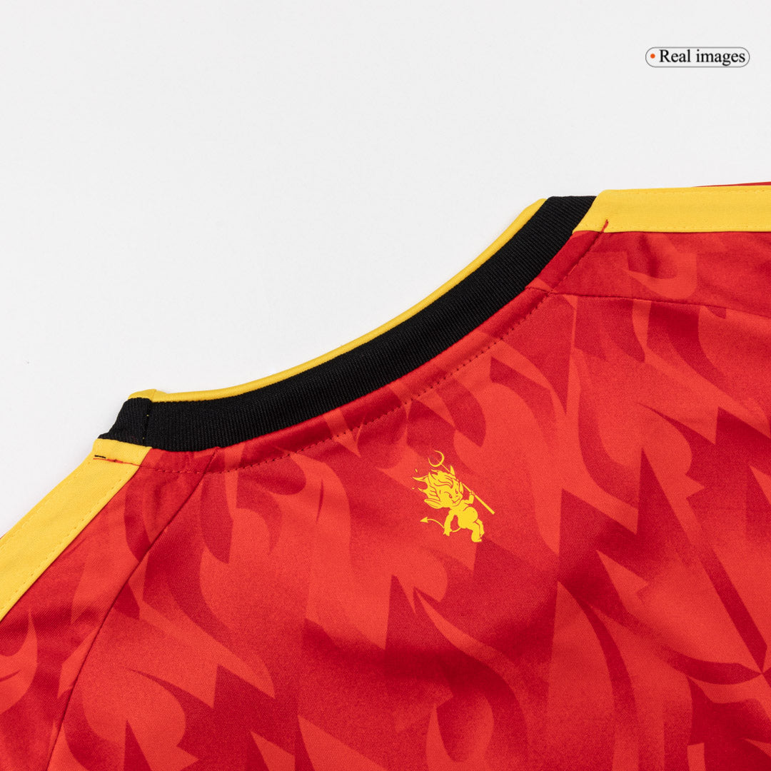 DE BRUYNE #7 Belgique Domicile Maillot - Coupe du Monde 2026 Rouge