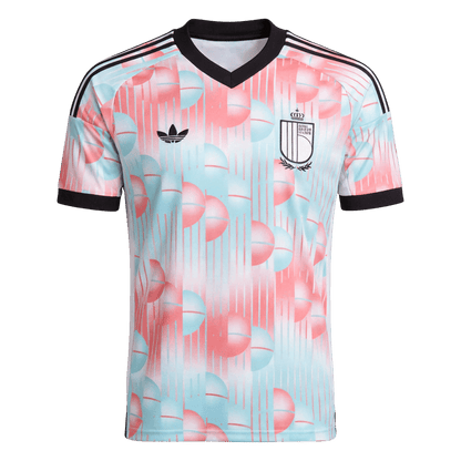 Belgique Extérieur Maillot - Coupe du Monde 2026 Blue&Pink