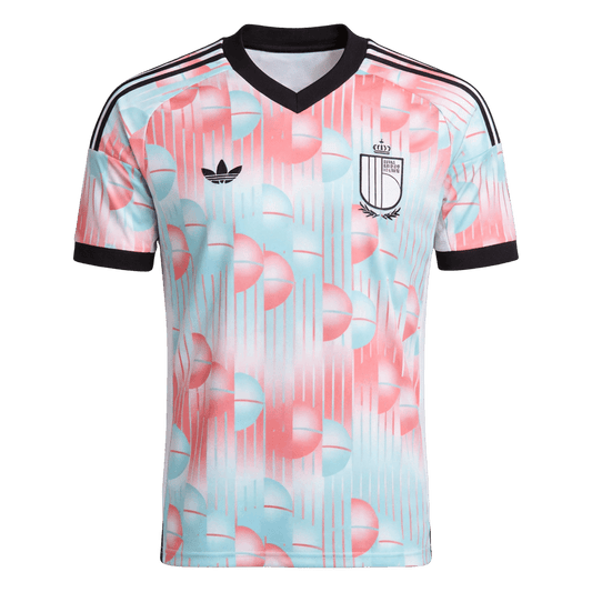 Belgique Extérieur Maillot - Coupe du Monde 2026 Blue&Pink