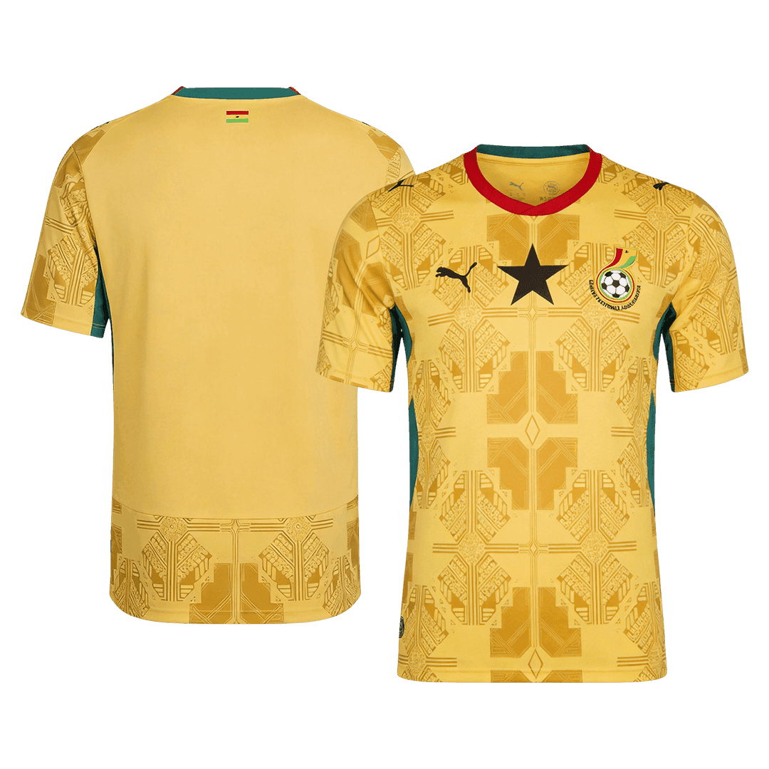 Ghana Extérieur Maillot - Coupe du Monde 2026 Jaune