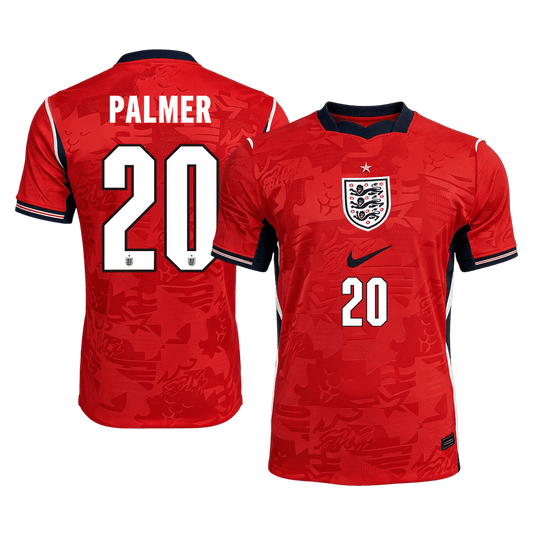 PALMER #20 Angleterre Extérieur Maillot - Coupe du Monde 2026 Rouge