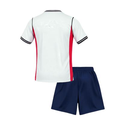 Angleterre Domicile Maillot Kit Coupe du Monde 2026 Enfant Blanc