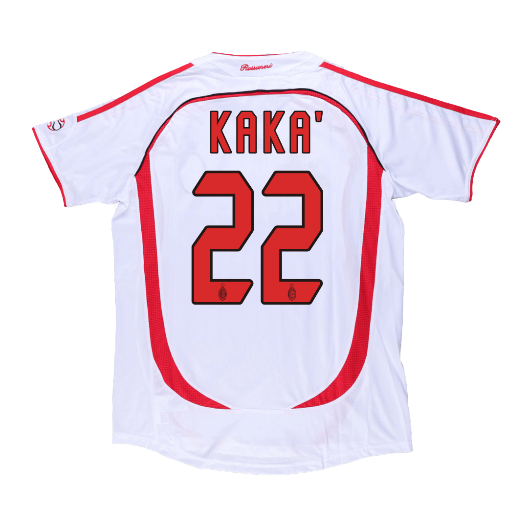 Retro KAKA' #22 AC Milan Uitshirt 2006/07 - UCL