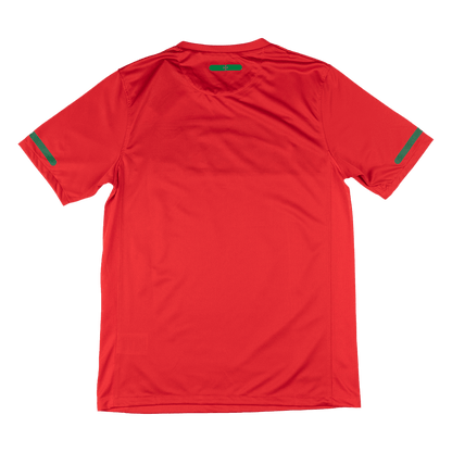 Retro Portugal Domicile Maillot 2010 Rouge