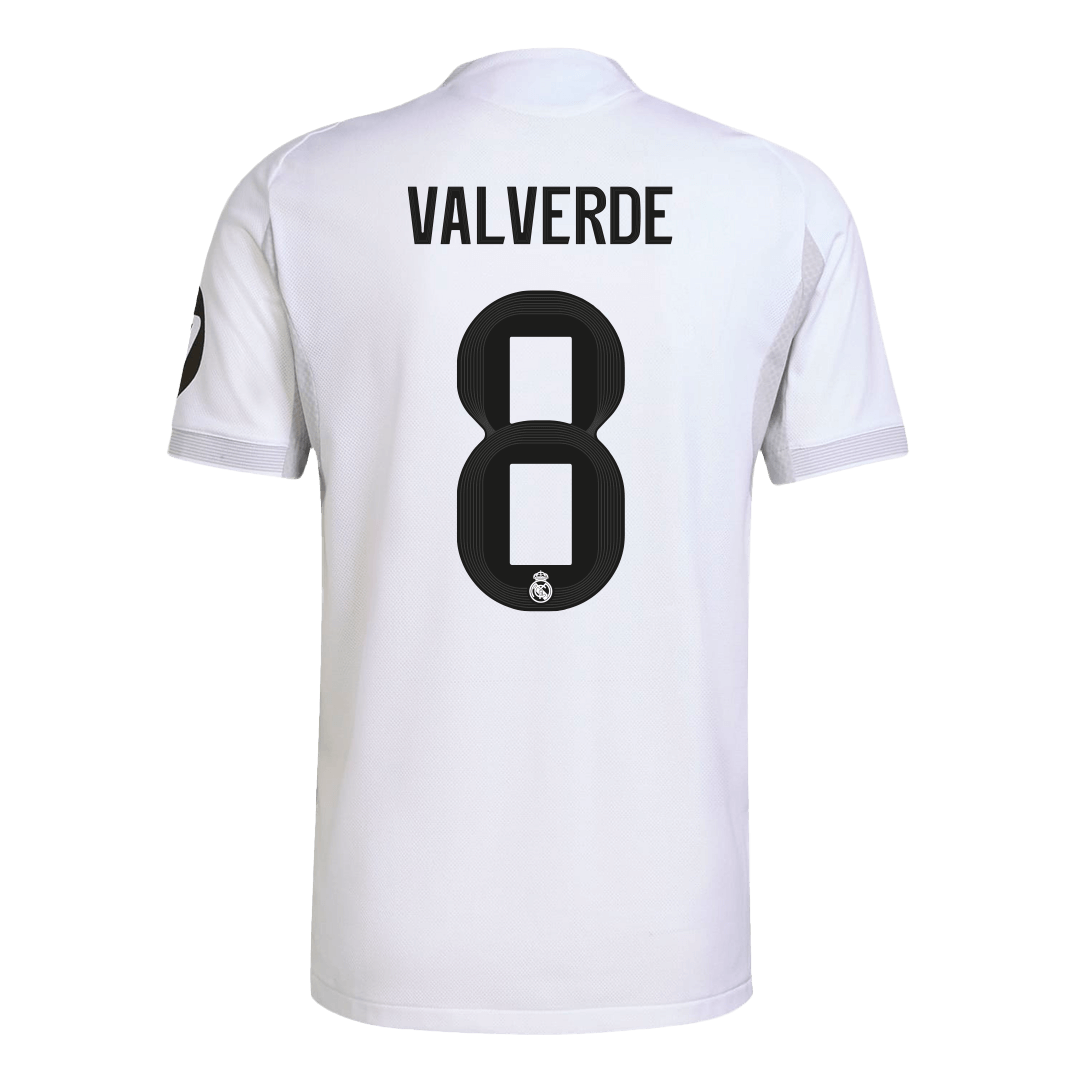 VALVERDE #8 Real Madrid Thuisshirt 2025/26 Authentiek