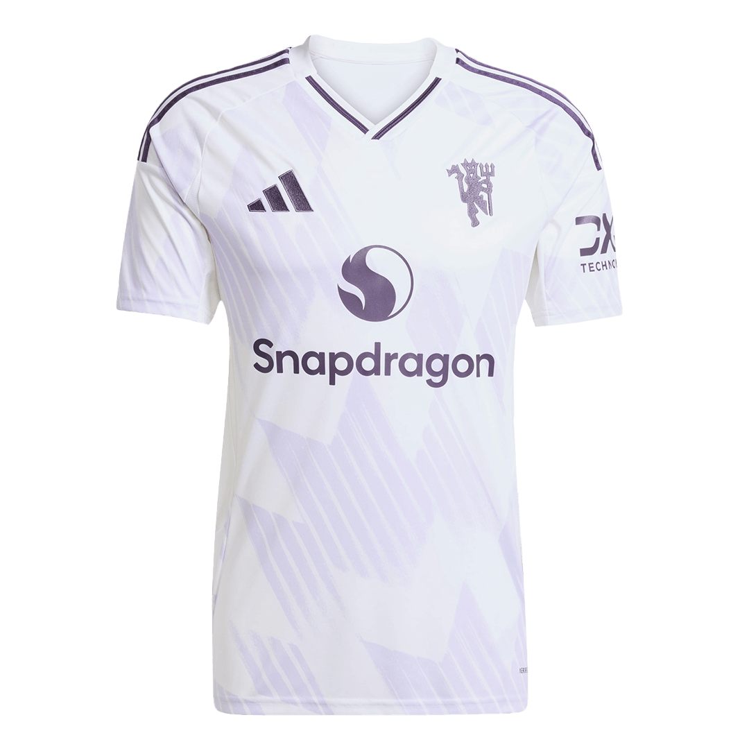 B.FERNANDES #8 Manchester United Extérieur Maillot 2025/26
