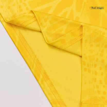 LUIS DíAZ #7 Colombie Domicile Maillot Coupe du Monde 2026 Jaune