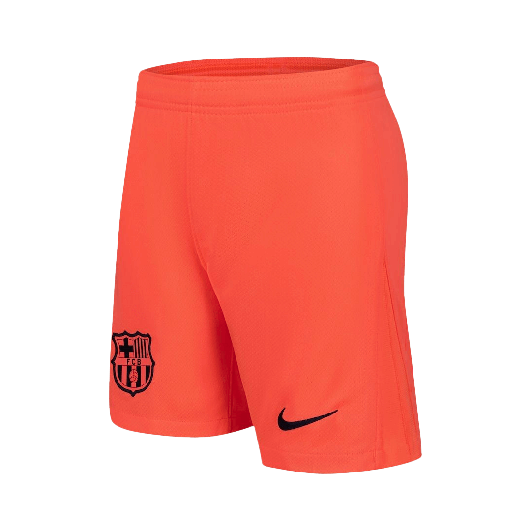 Barcelone Third Maillot Kit 2025/26 Orange