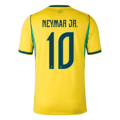 NEYMAR JR. #10 Brésil Domicile Maillot - Coupe du Monde 2026 Jaune