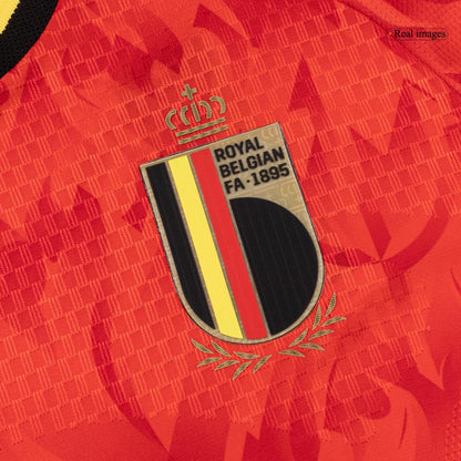 Belgique Domicile Maillot - Coupe du Monde 2026 Rouge Joueur