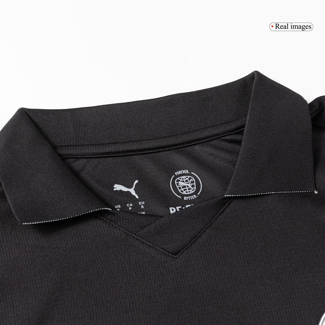 CHERKI #10 Manchester City Extérieur Maillot 2025/26 Noir