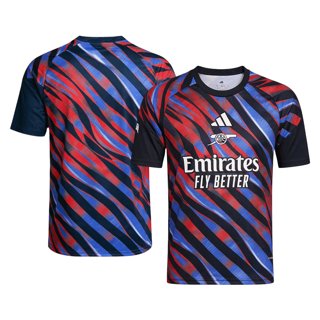 Arsenal Pre-Match Maillot 2025/26 Blue&Red