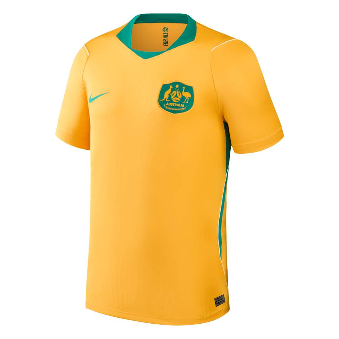 Australie Domicile Maillot - Coupe du Monde 2026 Jaune