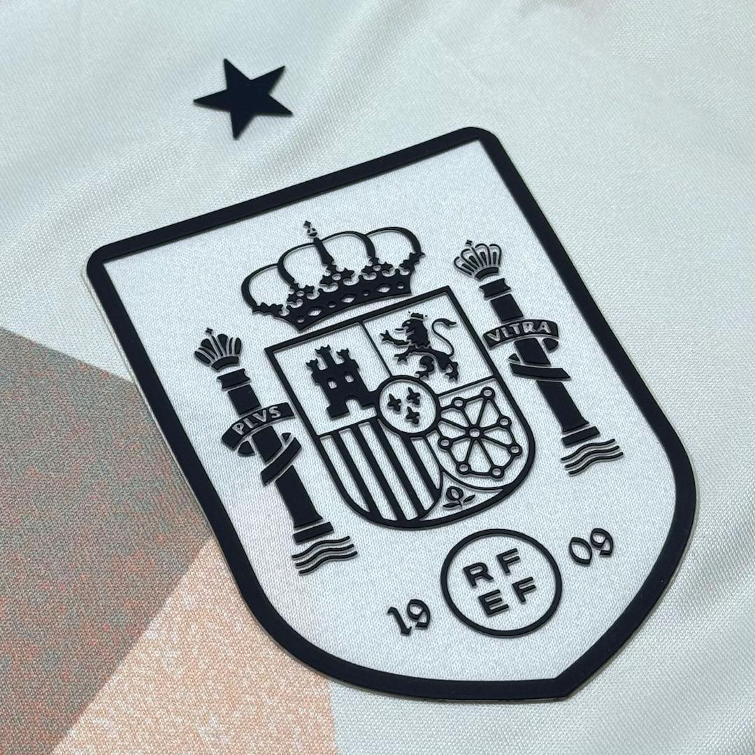 Spanje Voetbalshirt Uit Thuisshirt 2025 - Vrouwen Euro Grote Maat