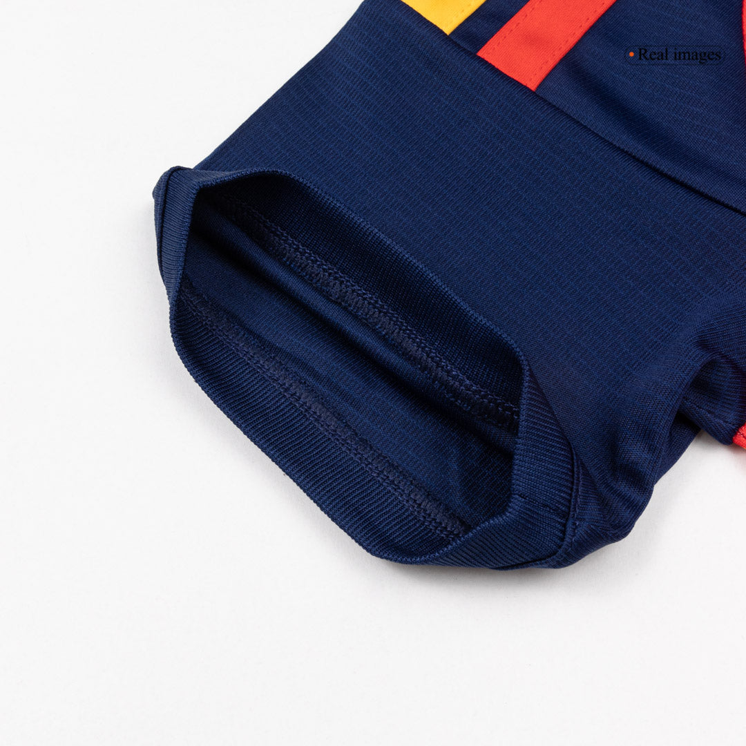 Espagne Domicile Maillot 2 Stars - Champion Edition Kit - Coupe du Monde 2026 Enfant Rouge