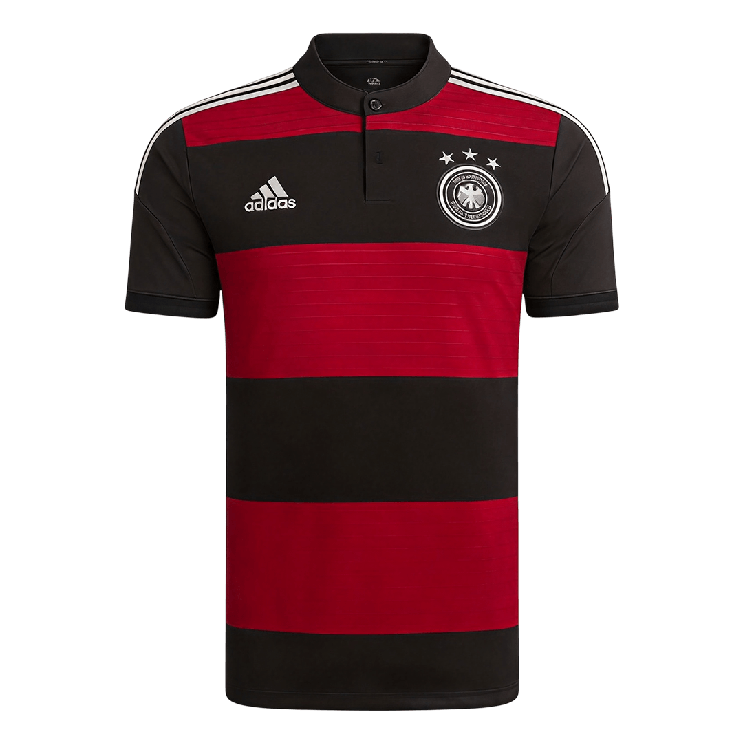 Retro Allemagne Extérieur Maillot 2014 Black&Red