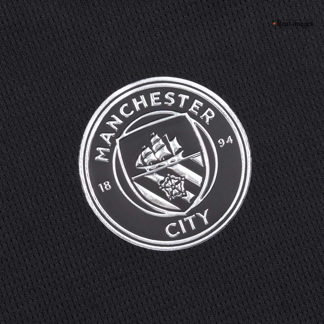 Femme Manchester City Extérieur Maillot 2025/26 Noir
