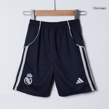 Real Madrid Extérieur Maillot Kit 2025/26 Junior Bleu marine