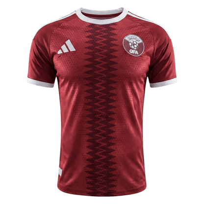 Qatar Domicile Maillot - Coupe du Monde 2026 Rouge Joueur