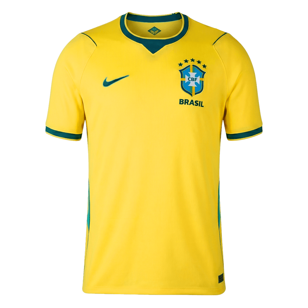 Brésil Domicile Maillot Kit - Coupe du Monde 2026 Jaune