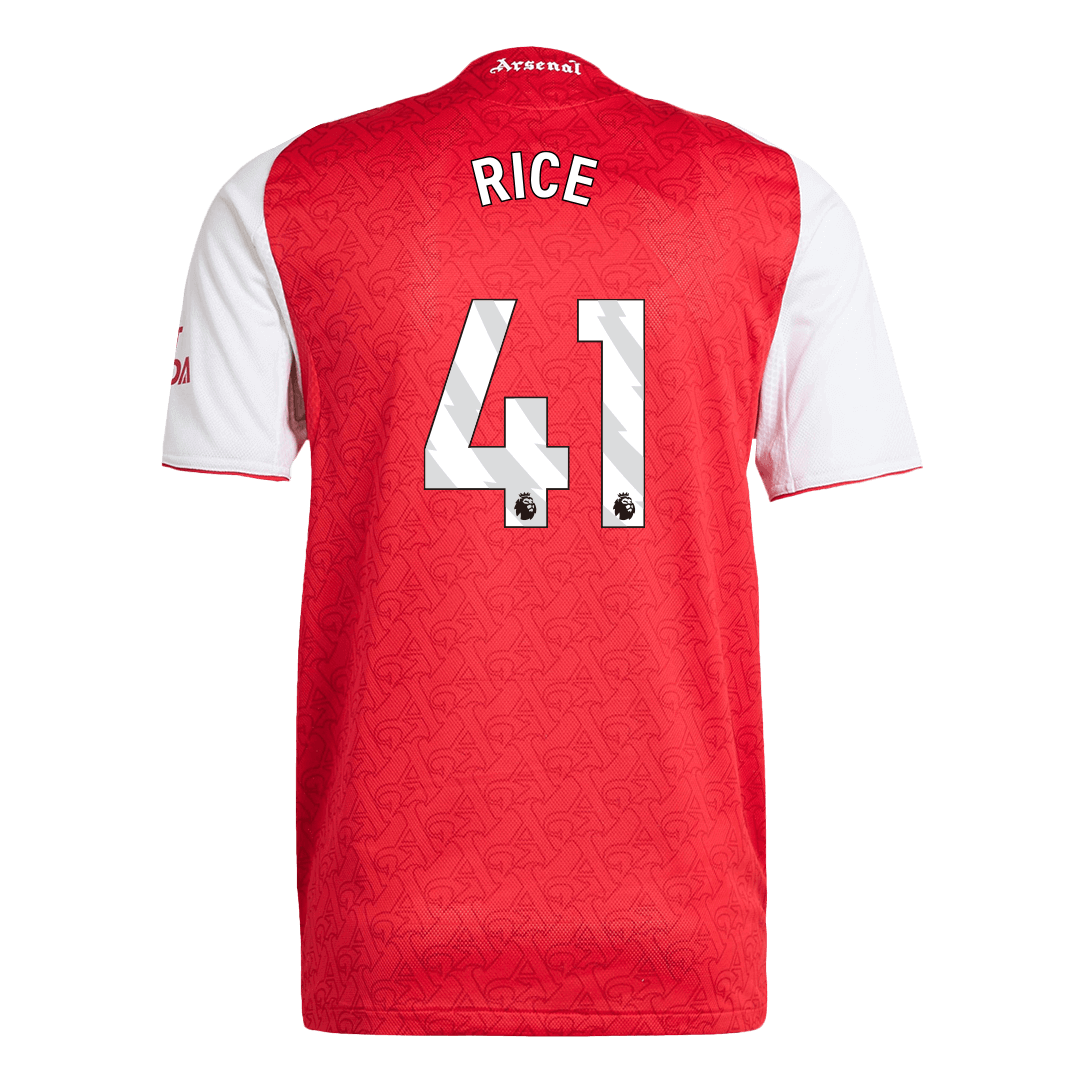 RIJST #41 Arsenal Thuis Shirt 2025/26 Authentiek