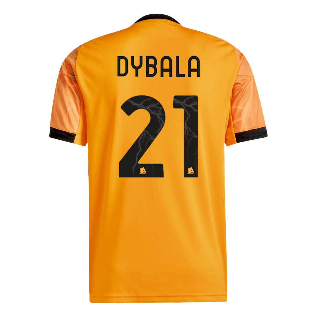DYBALA #21 Roma Uit Thuisshirt 2025/26 Oranje