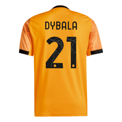 DYBALA #21 Roma Uit Thuisshirt 2025/26 Oranje