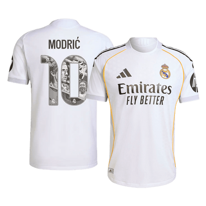 MODRIĆ Special #10 Real Madrid Thuisshirt 2025/26 Authentiek