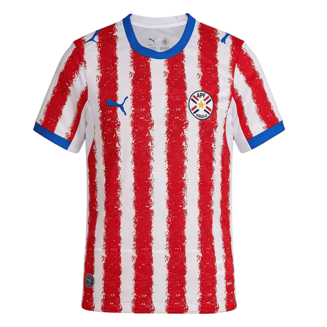 Paraguay Domicile Maillot - Coupe du Monde 2026 Red & White