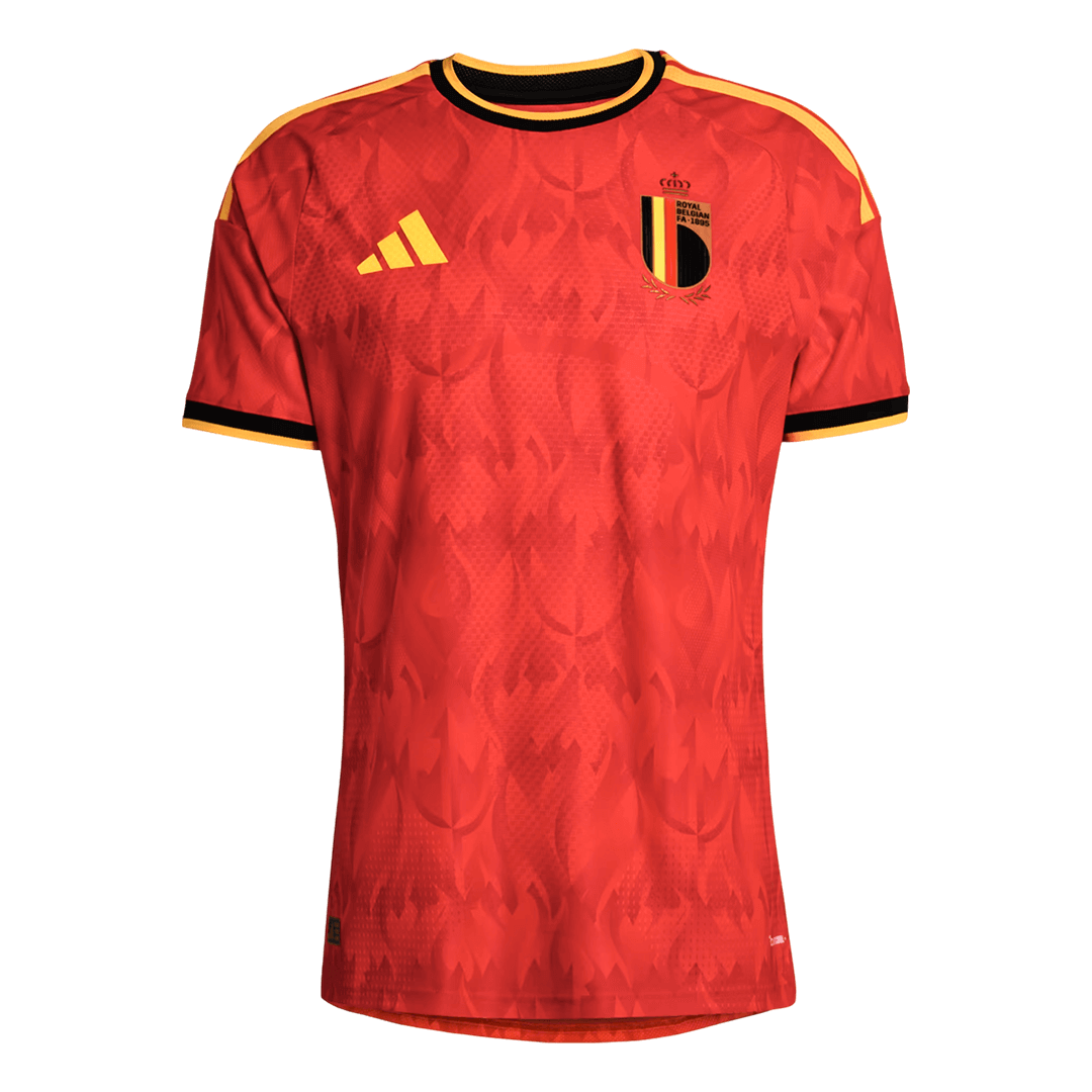 Belgique Domicile Maillot - Coupe du Monde 2026 Rouge Joueur