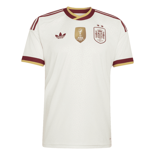 Espagne Extérieur Maillot - Coupe du Monde 2026 Blanc