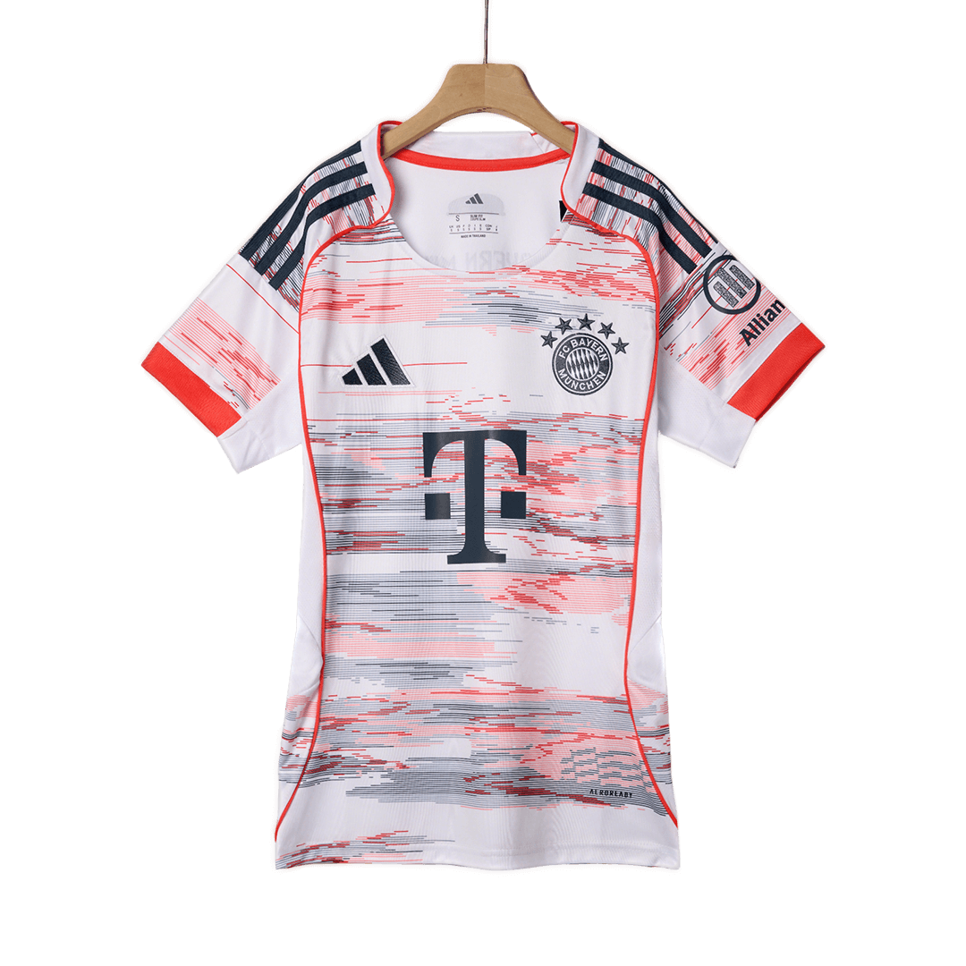 Femme Munich Extérieur Maillot 2025/26 Blanc
