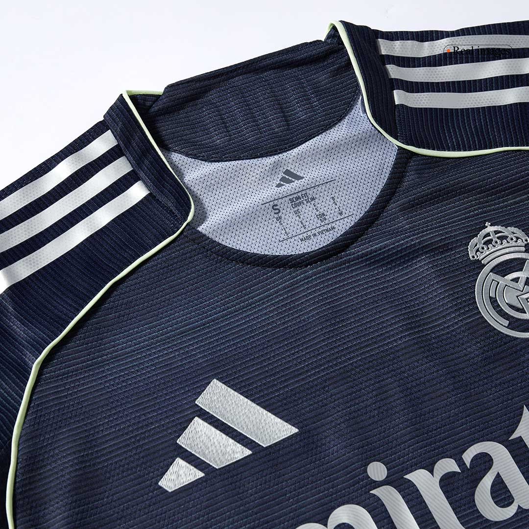 F.MENDY #23 Real Madrid Extérieur Maillot 2025/26 Bleu marine Authentique