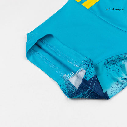 UNAI SIMÓN #23 Espagne Gardien Maillot - Coupe du Monde 2026 Bleu