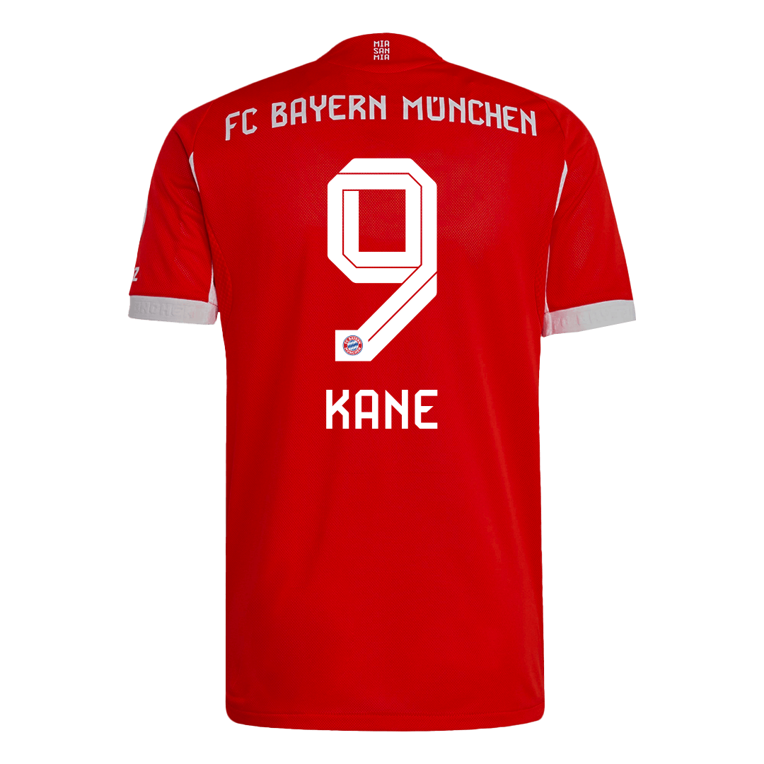 KANE #9 München Thuis shirt 2025/26 Rood Speler