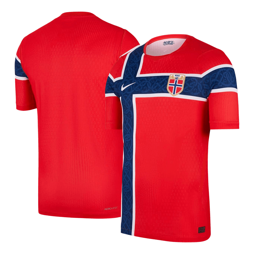 Norvège Domicile Maillot - Coupe du Monde 2026 Rouge Joueur