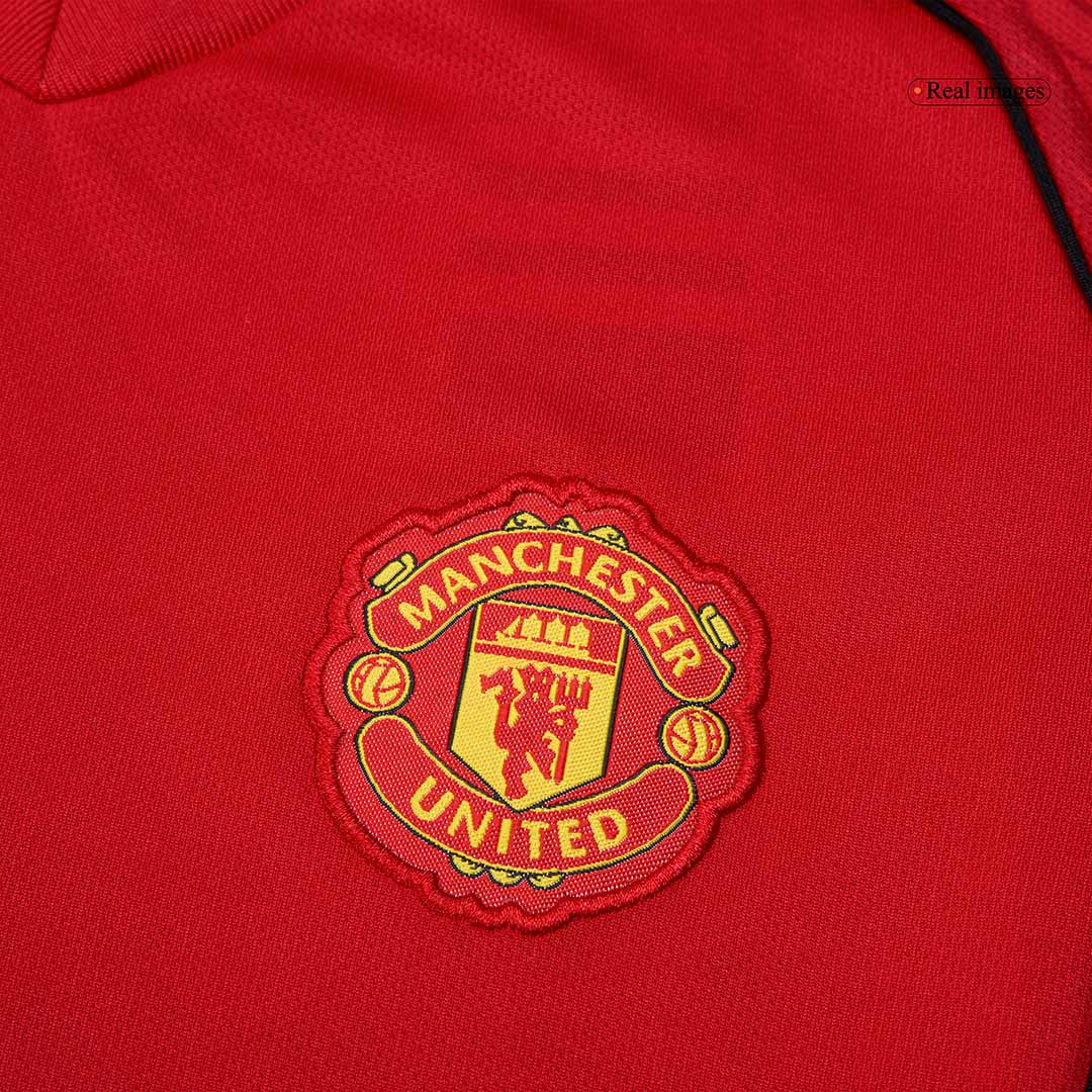 Manchester United Domicile Maillot Kit 2025/26 Junior Rouge