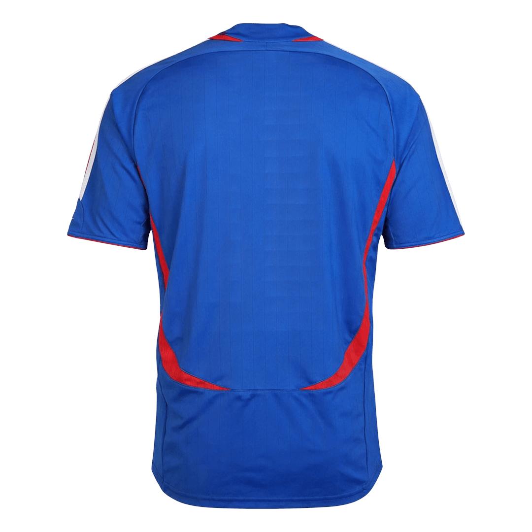 Retro France Domicile Maillot 2006 Bleu