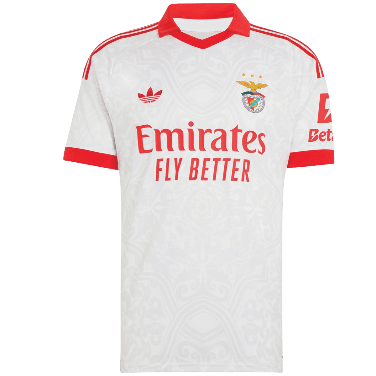 Lisbonne Extérieur Maillot 2026/27 Blanc