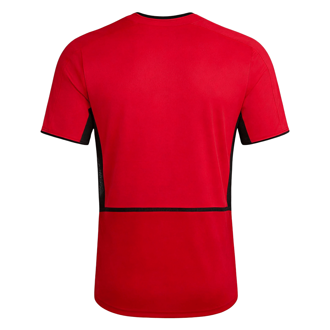 Retro Manchester United Domicile Maillot 2002/04 Rouge