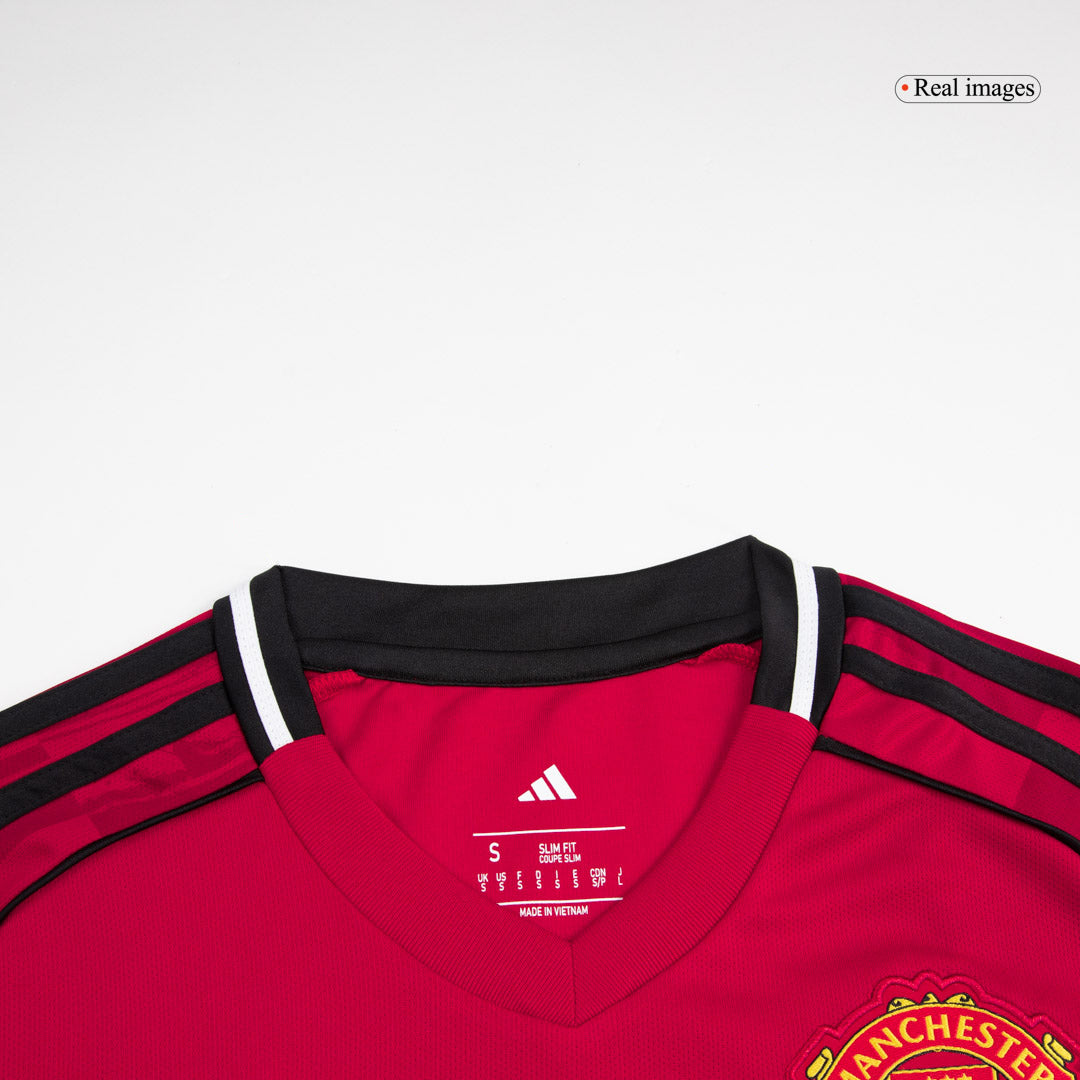 Manchester United Domicile Maillot Kit 2025/26 Rouge - Super