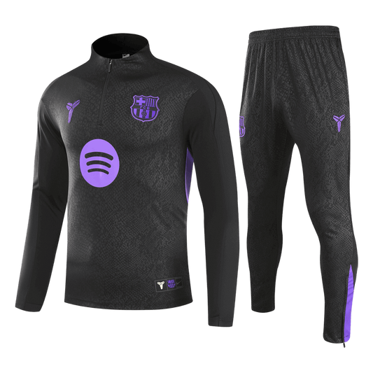 Barcelone Sweatshirt Kit 2025/26 Enfant Noir