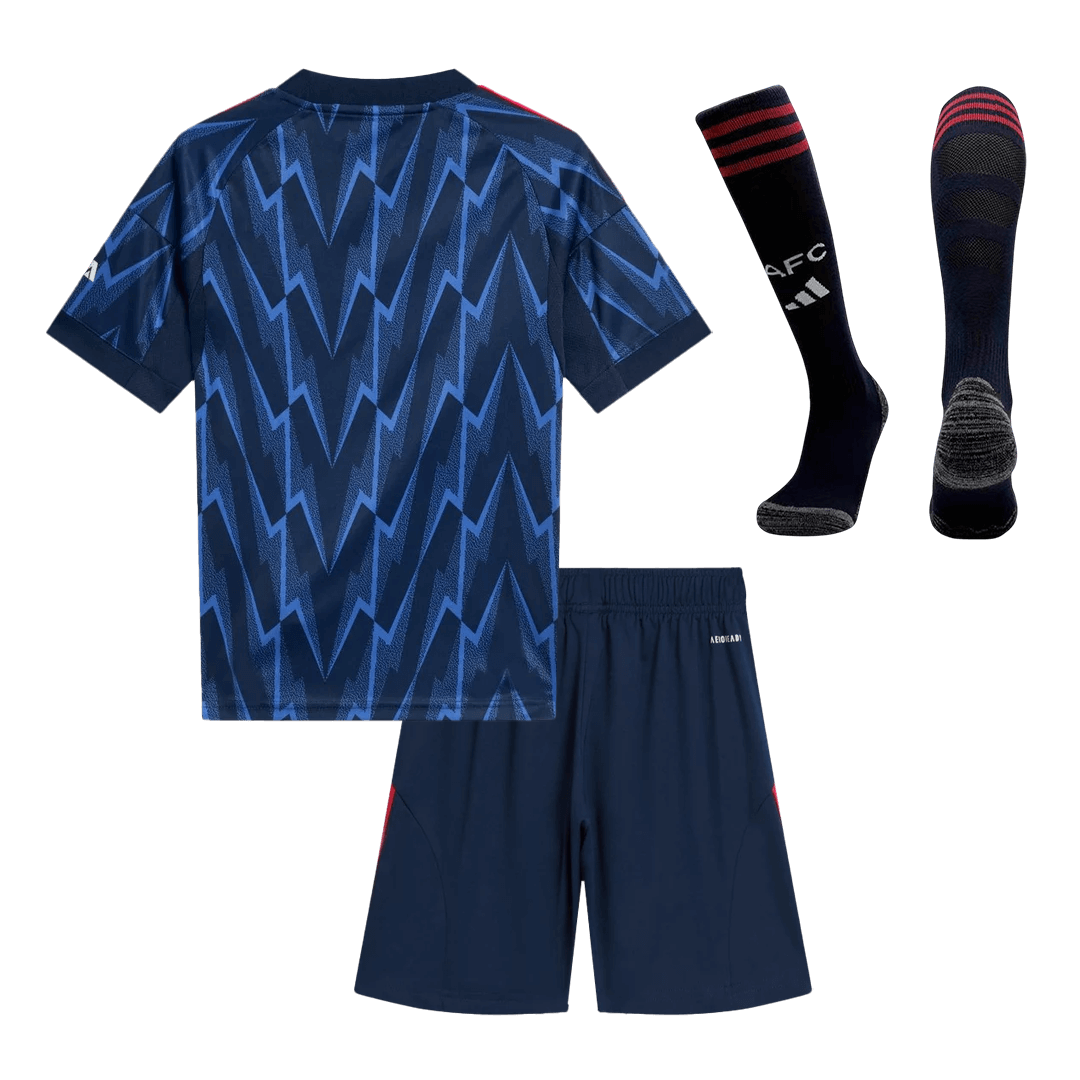 Arsenal Uitshirt 2025/26 Kinderen Blauw
