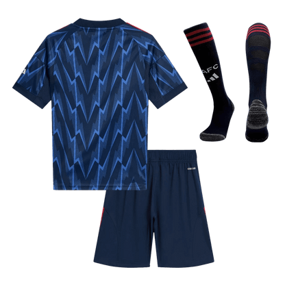 Arsenal Uit Shirt 2025/26 Junior Blauw