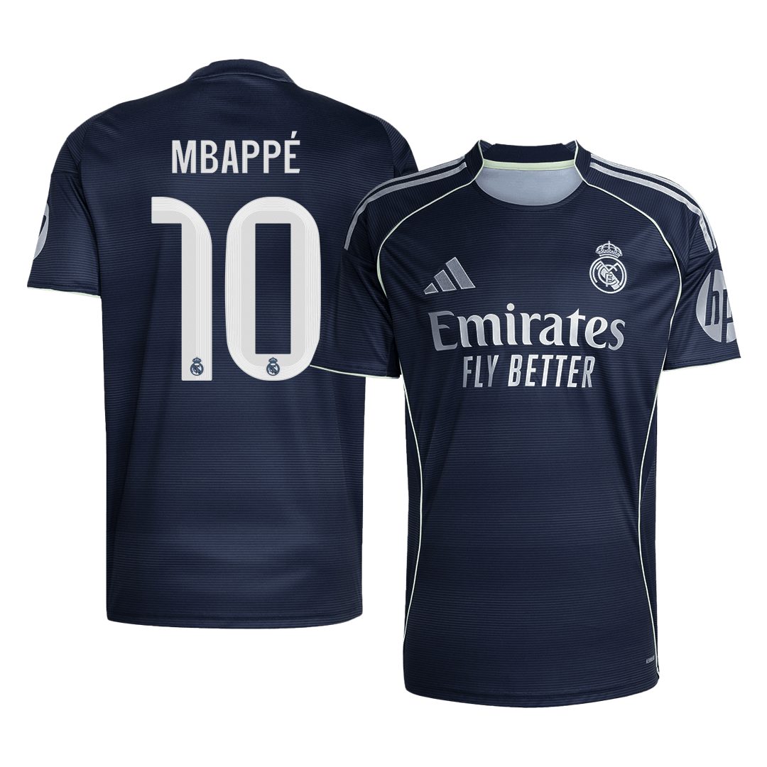 MBAPPÉ #10 Real Madrid Extérieur Maillot 2025/26